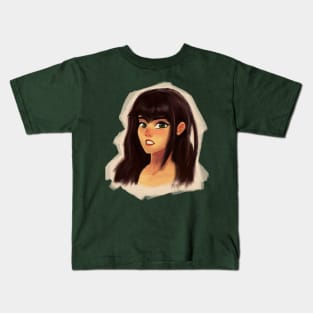 brunette Kids T-Shirt